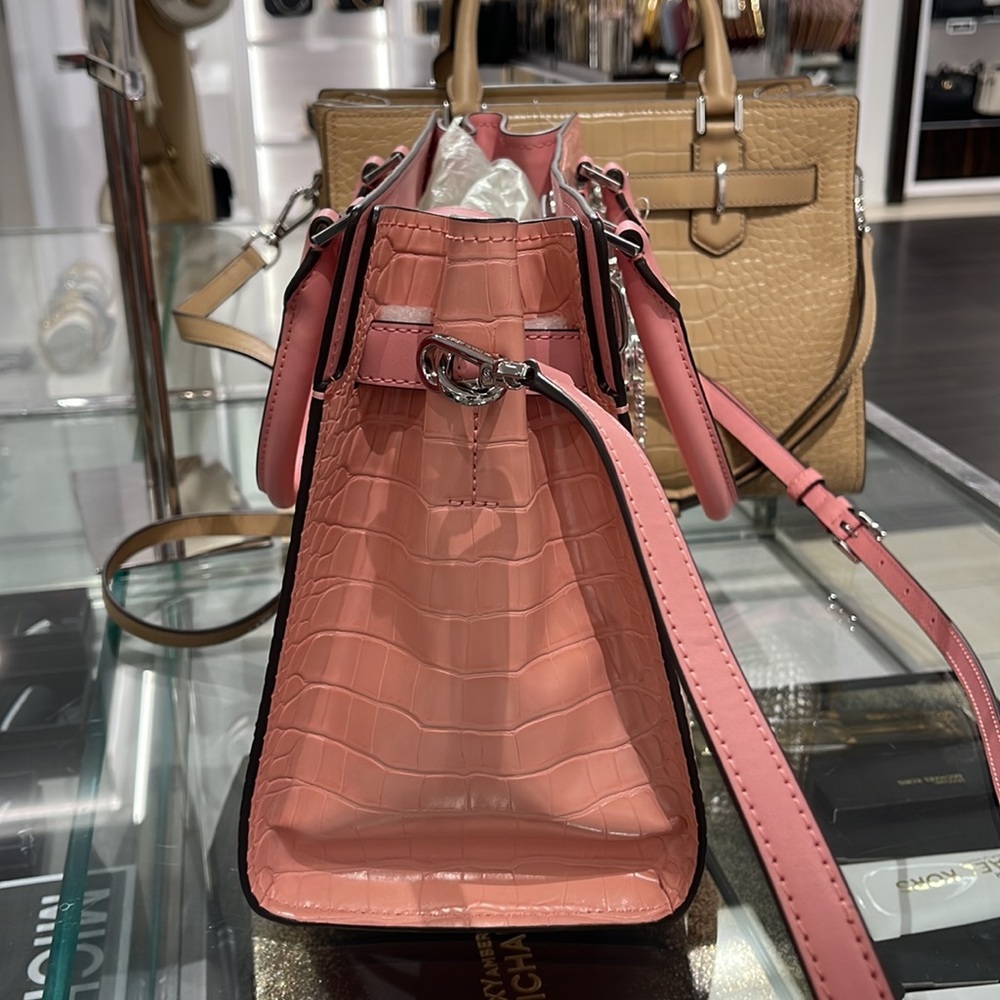 MICHAEL KORS HAMILTON MEDIUM SATCHEL 
 COLOR: Primrose 
NWT - Picture 5 of 16